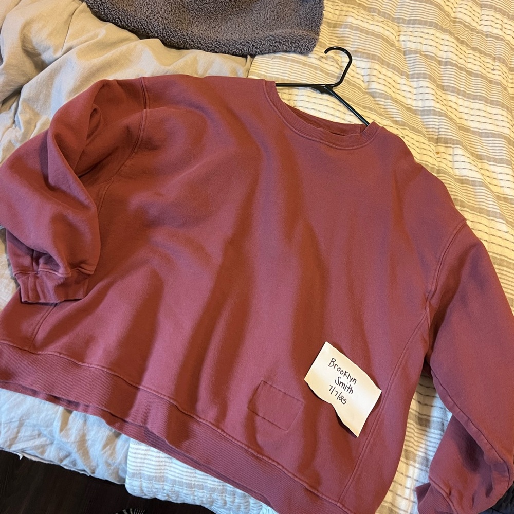 Daily Drills Wine Sweatshirt